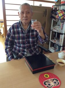 敬老会のお祝いのお食事