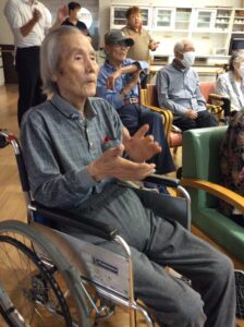 敬老会 演奏会の様子